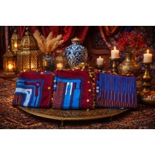 Seymen Bıçakçılık 3'lü Karadeniz Yöresel Pullu Eşarp – Geleneksel Desenli, Otantik Tekli Eşarp