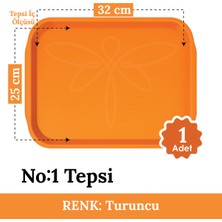 Özbience Pratik ve Şık 27X36 cm Servis Tepsisi, Sunumlarınızı Kolaylaştırır
