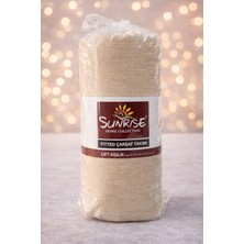 Sunrise Çift Kişilik Kahverengi Lastikli Çarşaf