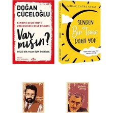 Dara Yayınları Senden Bir Tane Daha Yok - Miraç Çağrı Aktaş - Var Mısın - Doğan Cüceloğlu defterli seti
