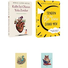 Dara Yayınları Miraç Çağrı Aktaş - Senden Bir Tane Daha Yok - Kalbi Iyi Olanın Yolu Zordur (2 Kitap 2 Not Defteri)