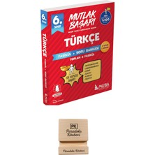 Muba Yayınları Mutlak Başarı 6. Sınıf Türkçe Fasikül ve Soru Bankası + Telefon Standı