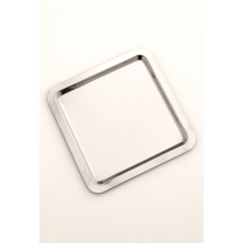 Özbience Paslanmaz Çelik Kahve ve Çay Sunum Tepsisi, Dekoratif ve Şık Tasarım