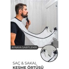 Özbience Pratik ve Güvenli Saç Sakal Kesme Örtüsü, Kolay Kullanım ve Temizlik