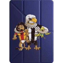 Adasena Xiaomi Poco Pad 12.1" Kılıf Uyku Modlu Kalem Bölmeli Tri Folding Siyah Beyazım