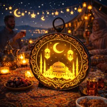Pairla Gold Ramazan Temalı LED Işıklı Süsleme Seti Ramazan Süsleri, Ramazan Hediyem Ramazan Süsü