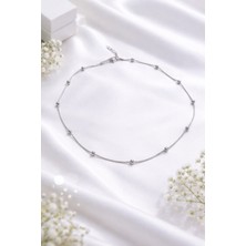 Paslanmaz Çelik  Boru Zincir Kolye 316L