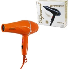 Go İthalat Turuncu Saç Kurutma - Fön Makinesi 2500W Performans TR-501 (5473)