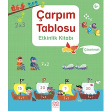 1001 Çiçek Kitaplar Çarpım Tablosu Etkinlik Kitabı