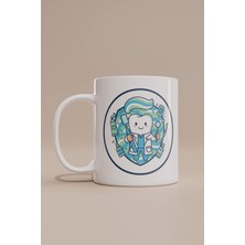 Sare Baskı Tasarım Diş Hekimi Temalı Kupa Bardak