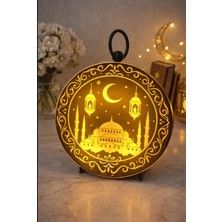 Pairla Gold Ramazan Temalı LED Işıklı Süsleme Seti Ramazan Süsleri, Ramazan Hediyem Ramazan Süsü