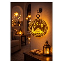 Okavango Gold Ramazan Temalı LED Işıklı Süsleme Seti Ramazan Süsleri, Ramazan Hediyem Ramazan Süsü