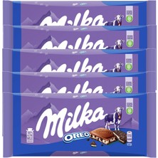 Milka Oreolu Çikolata 100 gr x 5 Adet
