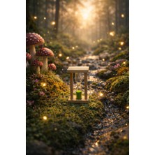 Seymen Bıçakçılık Ahşap Kum Saati 1’li – Dekoratif Zaman Ölçer | Masa & Ofis Vintage Dekoru