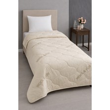 Gön Ev Tekstili %100 Doğal Yün Dolgulu Yorgan 2.7 kg – Tek Kişilik Ultra Sıcak Kışlık Yün Yorgan