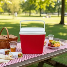 Padilon 20 Lt Termos Buzluk Piknik ve Kamp Için Taşınabilir Soğutucu Buzluk