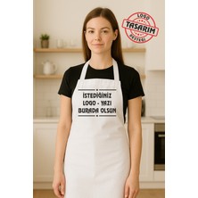 Özbience Kişiye Özel Baskılı Mutfak Önlüğü, Isim, Logo ve Yazı Tasarımı