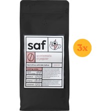 Saf Kavrulmuş Çekirdek Kahve Guatemala 250 gr - 3 Adet (750 Gr) - Dezenfektan Hediyeli (%72 Alkol)