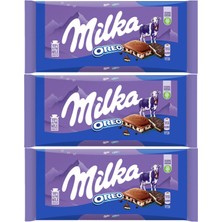 Milka Oreolu Çikolata 100 gr x 3 Adet