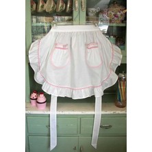 Özbience Çocuklar Için Şef ve Mutfak Önlüğü Seti, Beyaz, Kullanışlı ve Şık Tasarım