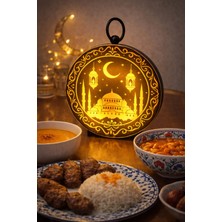 Okavango Gold Ramazan Temalı LED Işıklı Süsleme Seti Ramazan Süsleri, Ramazan Hediyem Ramazan Süsü