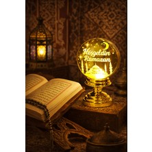 Okavango Gold Ramazan Temalı LED Işıklı Süsleme Seti Ramazan Süsleri, Ramazan Hediyem Ramazan Süsü