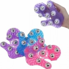 Marsilyan- 9 Bilyeli Masaj Eldiveni Tüm Vücut Masajına Uygun Kafa Masaj Aleti