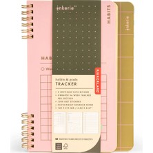 Kikkerland Habit & Goals Tracker Hedef Defteri