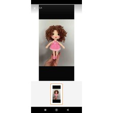 Evim Oyuncak Dünyası Minik Kıvırcık Bebek Amigurumi Organik