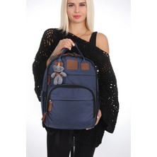 Lui Baby Anne Bebek Bakım Sırt Çantası Alt Açma Matı ve Anahtarlık Hediyeli