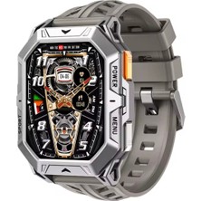 Şıktek Watch Tank Optimus X1 Akıllı Saat Yapay Zekalı+Uzun Süresi+Çift Kordon+Pusula+Ekran Koruma Camı