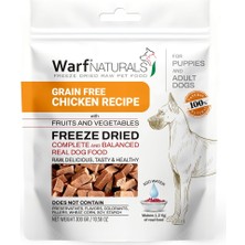 Freeze Dried Köpek Maması - Tavuk Etli 300 gr x 3 Paket %100 Doğal Koruyucu Içermez