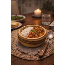 Seymen Bıçakçılık 1’li Doğal Ahşap Sunum Kasesi – Dekoratif Servis ve Yemek Kasesi