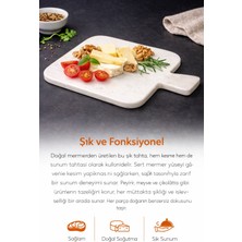 Akmera Home Akmera Doğal Mermer Kesme & Sunum Tahtası