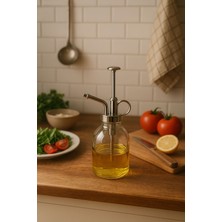 Seymen Bıçakçılık Mıen Cam Pompalı Yağlık – Sıvı Ölçü Aparatlı, Kontrollü Akıtma, Mutfak Için Şık ve Kullanışlı Yağdanlık