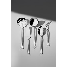 Özbience Paslanmaz Çelik 5 Parça Servis Takımı, Şık ve Dayanıklı Set