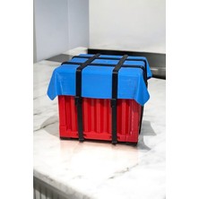 Artivo Pubg Airdrop 10 cm Kırmızı Mavi Air Drop Saklama Kutusu Dekoratif Obje