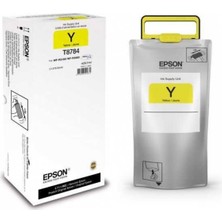 Lazer Ofis Malzemeleri Epson T8784 Sarı Muadil Kartuş 50.000 SAYFA workforce pro wfr5690dtwf workforce pro wfr5190dtw