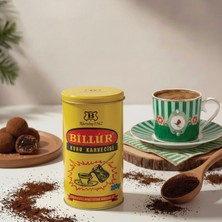 Metal Silindir Kutu Billur Kahve 250GR.