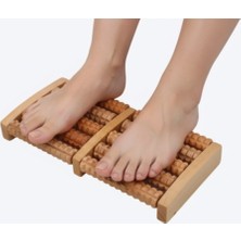 Eser Ticarett 12 Makaralı Profesyonel Ahşap Ayak Masajı ve Refleksoloji Istasyonu