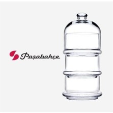 Özbience 3 Katlı Patisserie Kase, Şık ve Zarif Kurabiye Sunumluk