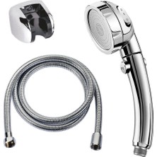 Değirmen Grup Su Tasarruflu Duş Başlığı Aç Kapa Özellikli 3 Kademeli Su Akış Ayar Fonksiyonu ( Lisinya )