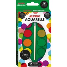 Değirmen Grup Sulu Boya 12 Li Kaliteli