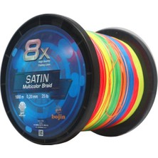 Dft Discovery Bojin 8x Satin MULTICOLOR0.20MM Ip Misina 1000MT Bobin