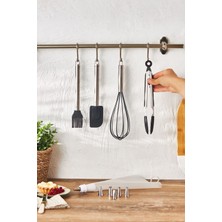 Özbience 10 Parça Siyah Pasta Servis Takımı, Şık ve Kullanışlı Tasarım