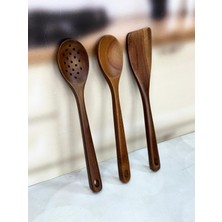 Özbience Akasya 3'lü Kaşık Seti, Şık ve Kullanışlı Mutfak Gereçleri