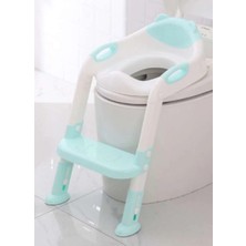 Değirmen Grup Softy Merdivenli Tuvalet Adaptörü - Çocuğunuz Için Güvenli ve Konforlu Tuvalet Eğitimi Mavi ( Lisinya )