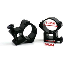 Değirmen Grup -30MM /25.4mm  Dürbün Bağlama Aparat ( Lisinya )