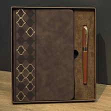 Livenda Lüks Kutulu Defter Kalem Set