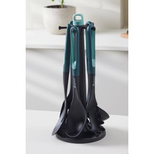 Özbience Şık ve Kullanışlı 6 Parça Standlı Servis Seti, Evinizin Vazgeçilmezi